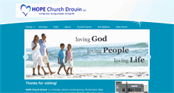 Desktop Screenshot of hopechurchdrouin.org